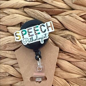 Speech Pathologist Badge Reel
